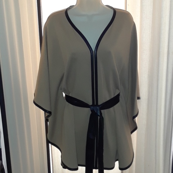 Dillard's Jackets & Blazers - Dillard's Camel Belted Cape